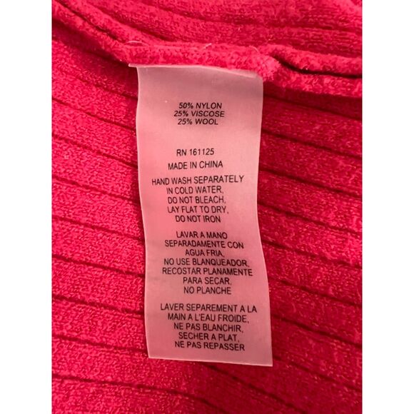 Vila Milano Red Sweater Womens Med Long Sleeve - Picture 9 of 9